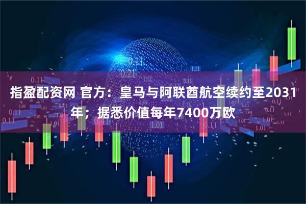 指盈配资网 官方：皇马与阿联酋航空续约至2031年；据悉价值每年7400万欧